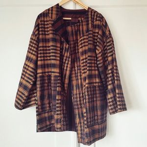 Ace&Jig Blanket coat in Outlaw + St. Honore, size S - generous fit EUC